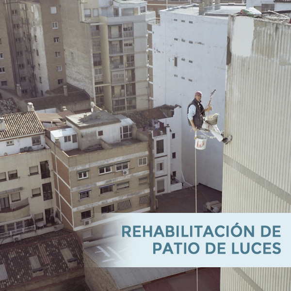 Rehabilitación de patio de luces